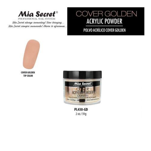 Mia Secret Επαγγελματικό Σύστημα Νυχιών Καλυπτικό Ακρυλικό Σκόνη 2020! (2oz ΧΡΥΣΟ ΚΑΛΥΜΜΑ) 1