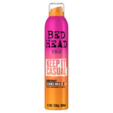 Laque coiffante Bed Head by TIGI Frizz Control tenue flexible pour une tenue longue dur e et flexible. Laque coiffante Keep It Casual Brushable