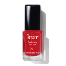 Londontown Nail Veil #8 mbunata?irea culorii de ngrijire a unghiilor ?i formula Sheer Poppy Red 0.4 FL. Oz.