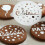 (Black 2, One size) Reusable Easter Eggs Bunny Printing Cake Stencil Template Decoration Mold Tools 2
