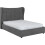 Seconique Verona 4ft6 Double Ottoman hydraulic Bed Grey Fabric 3