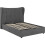 Seconique Verona 4ft6 Double Ottoman hydraulic Bed Grey Fabric 5