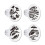 (Style 1, One size) Reusable Easter Cake Stencil Templates Decoration Easter Eggs Cookies Baking Painting Mold Tools 1