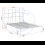 Seconique Verona 4ft6 Double Ottoman hydraulic Bed Grey Fabric 10