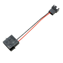 (Divided into two, One size) 4 Pin Ide Male To Multi Small 4 Pin Power Supply Adapter 4.9in for Chassis Fan