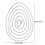 (As show, One size) Carbon Steel Easter Eggs Rabbit Cutting Dies Set Embossing Stencil Templates Mol 4