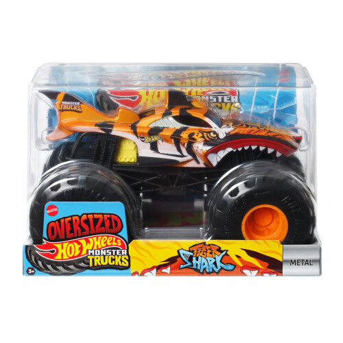Hot Wheels Hot Wheels Oversized Monster Trucks: Tiger Shark JDR02