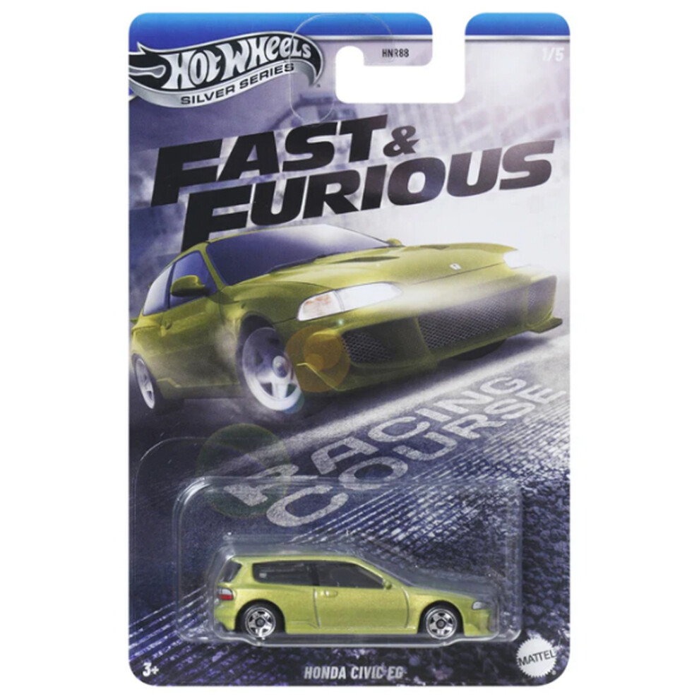 Hot Wheels Silver Series - Fast & Furious: Honda Civic Eg Jby39