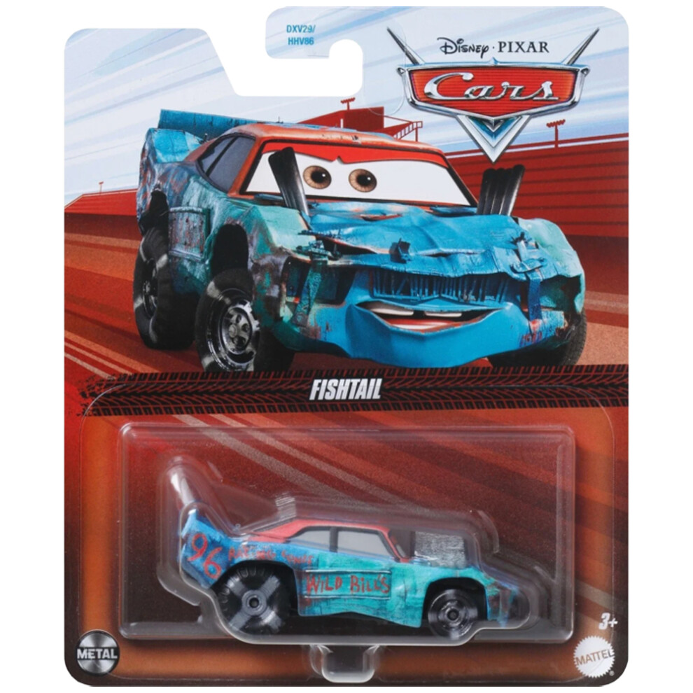 Mattel Disney Pixar Cars: Fishtail Diecast Car Jdl79
