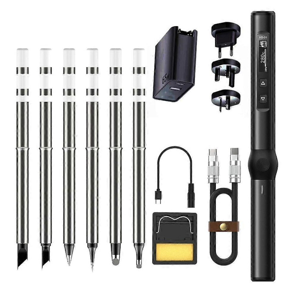(Blue, One Size) Leader-Free Soldering Iron Tips Station Solder Lead-Free Welding Tip For Welding 5022093316153