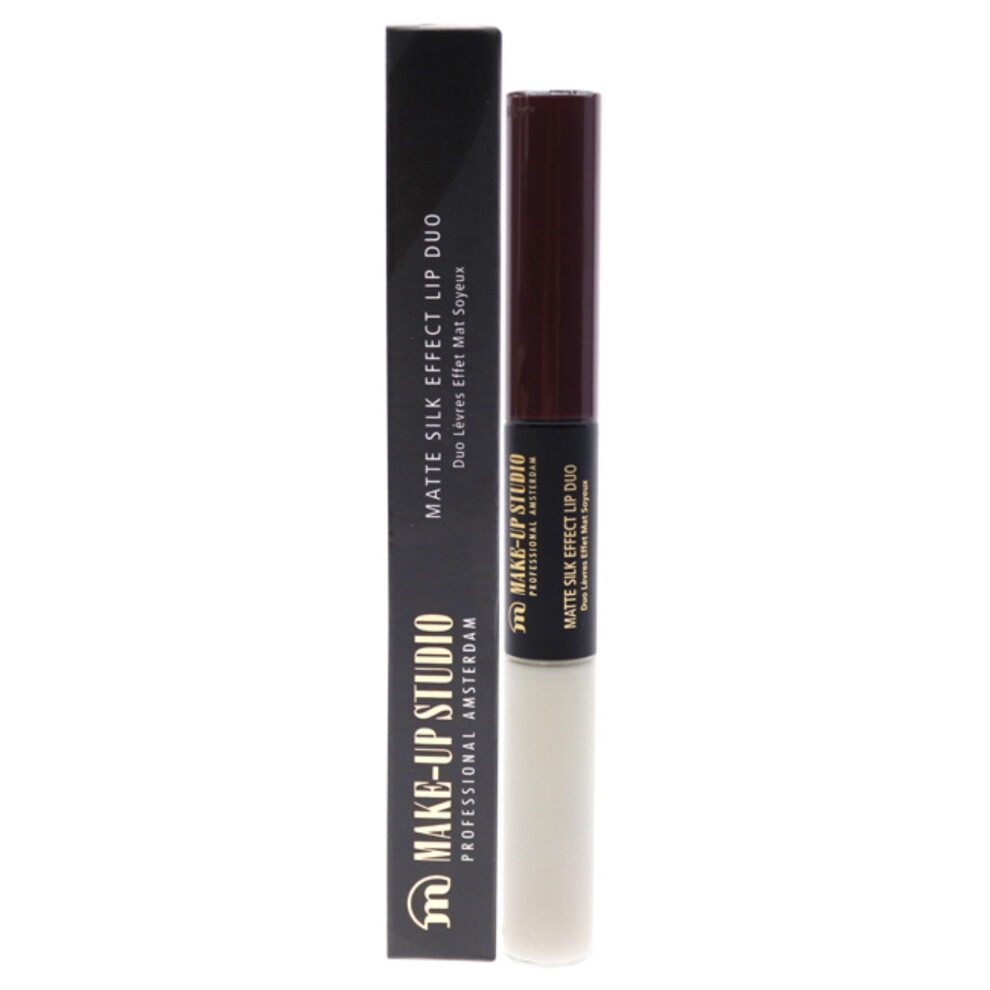 Sminkstudio Matte Silk Effect Lip Duo - Juicy Blackberry By Make-Up Studio For Women - 0.1 Oz Lipstick