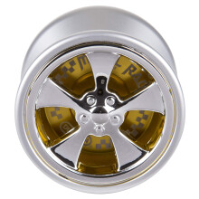 Duncan Toys Metal Racer Yo-Yo, Αλουμινένιο Advanced Level Yo-Yo με Racer Caps και SG Sticker Response, Κίτρινο