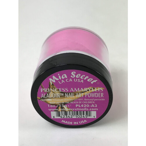 Mia Secret Πούδρα Τέχνης Νυχιών Συλλογή Αλαντίν - 1 oz. (Πριγκίπισσα Αμαρυλλίς) 1
