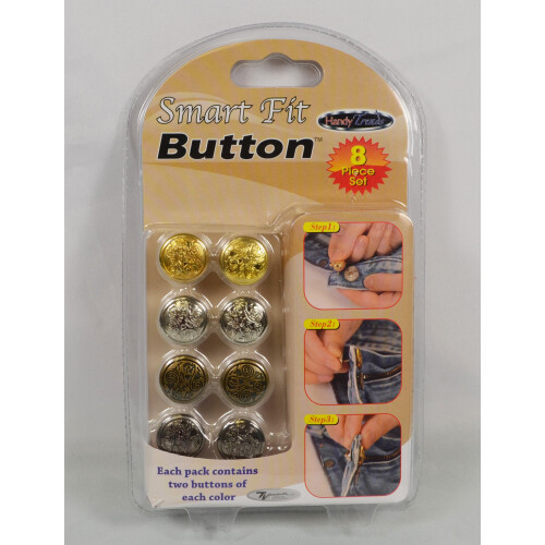 Handige Trends Smart Fit Button-8-delige set