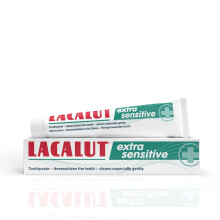 LACALUT Extra gevoelige tandpasta Reparatie en bescherming van gevoelige tanden - Preventie van gaatjes en verwijdering van vlekken 2,5 ounces