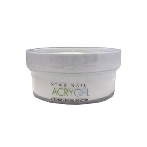 STAR NAIL AcryGel Πούδρα Ενίσχυσης Λευκή 1.6 oz.