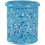 Multicolor Hollow Rose Flower Pattern Pen Pencil Pot Holder Container Storage Box(blue) 1