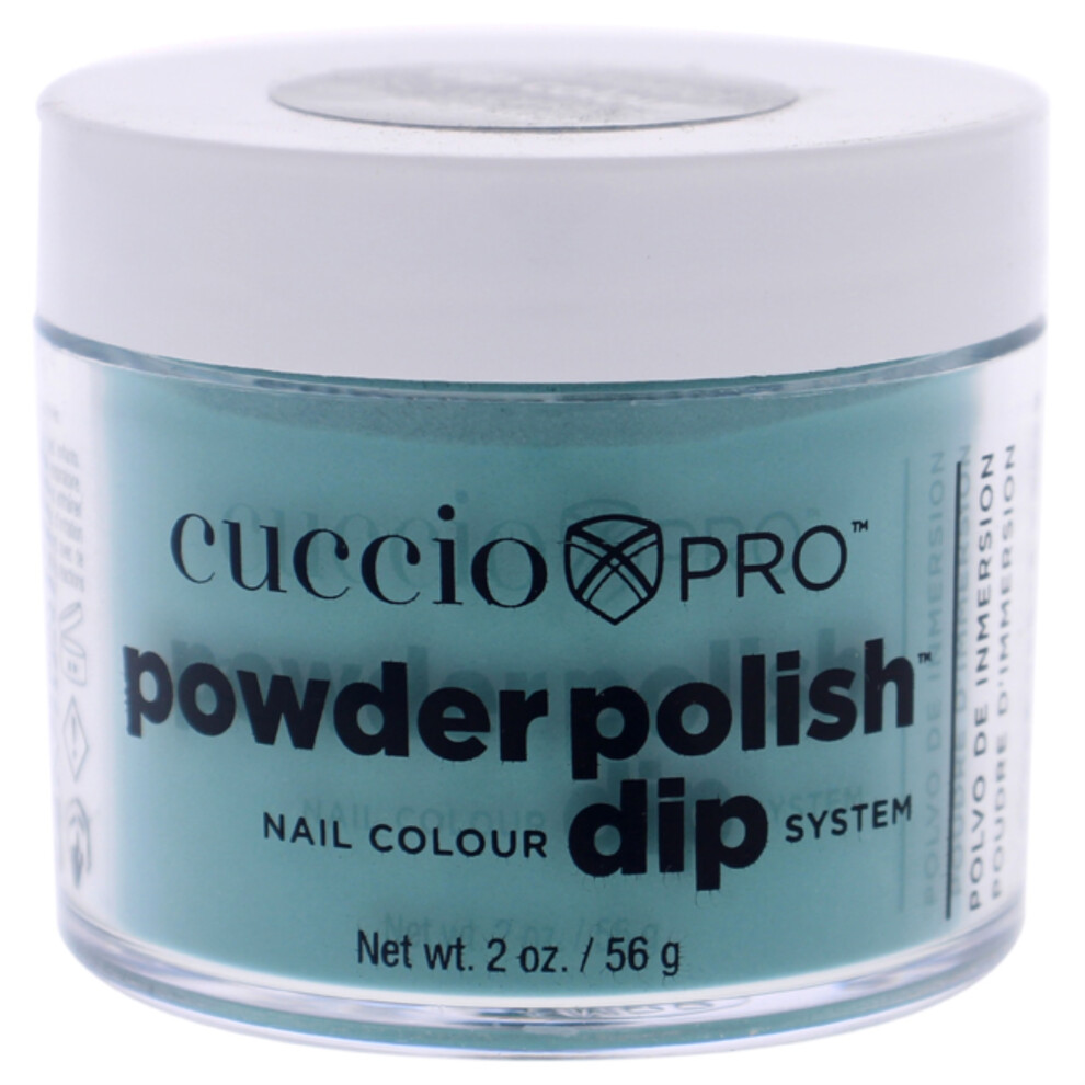 Cuccio Colour Green Pro Powder Polish Nail Colour Dip System - Jade By For Women - 1.6 Oz Nail Powder