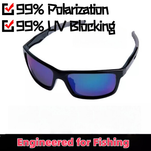 Γυαλιά ηλίου ψαρέματος Polarized HD με όραση στο νερό για επαγγελματίες ψαράδες 1