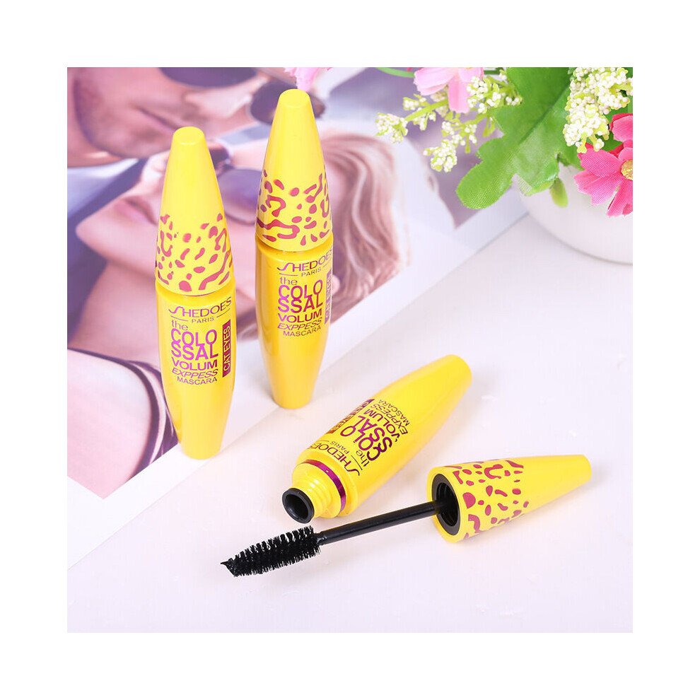 Cosmetic Mascara Makeup Eyelash Waterproof Extension Lashes Eye Curling Black