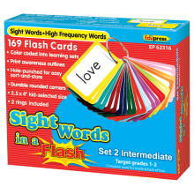 Edupress Hand2Mind-65500 Sight Words in A Flash Flashcards