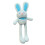 Blue pull-ear rabbit (D) $ pull-out rabbit cute pull-out rabbit doll plush toy rabbit year mascot 4