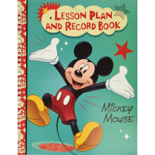 Eureka Mickey Mouse Zptky do koly Potreby koln trdy Kniha zznamu a plnu lekc pro ucitele 8,5'' x 11'' 40 tdnu