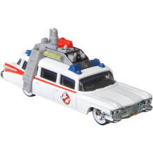 Hot Wheels Real Riders Ghostbusters Classic ECTO-1 Veicolo pressofuso in scala 1:64