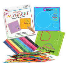 Wikki Stix Alphabet Fun Cards til læring