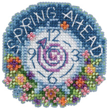 Spring Ahead Geteld Kruissteek Ornamentpakket Mill Hill 2020 Lenteboeket MH182013