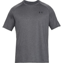 Under Armour UA Tech Lyhythihainen T-paita Hiiliharmaa/Musta 4XL