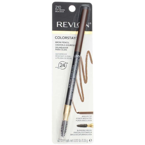 Revlon Crayon à sourcils Revlon Colorstay, 210 Brun Clair (Pack de 2) 2