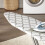 Whitmor Whitmor Deluxe Κάλυμμα και Πατάκι Σιδερώματος (Σίδερο όχι συμπεριλαμβάνεται) - Γκρι Medallion 3
