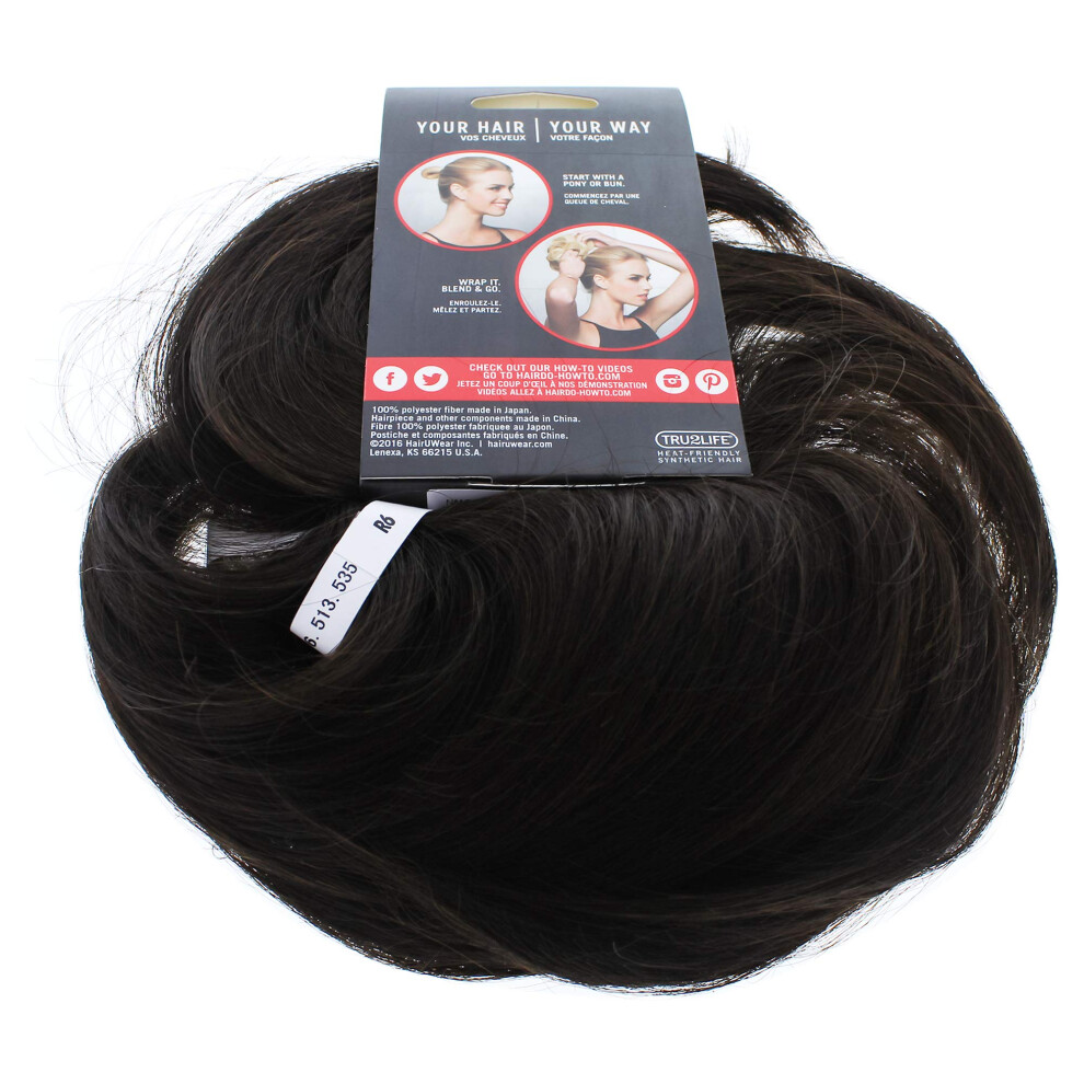 Hairdo Style-A-Do And Mini-Do Duo Pack R6 Dark Chocolate