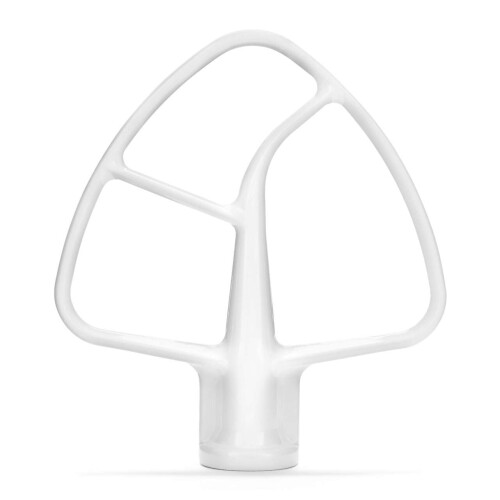 KitchenAid KitchenAid K45B Beschichteter Flachrhrer, Wei, 4,5 Qt