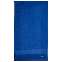 Lacoste Heritage Supima -puuvillainen k sipyyhe, surffauksensininen, 40 x 76 cm