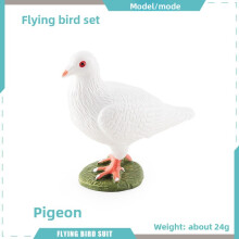 (Pigeon C) Simulated Pigeon Magpie Rhododendron Bird Animal Model Educational For Display