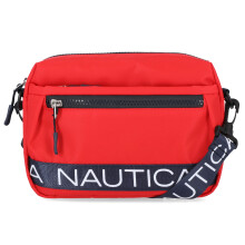 Nautica Womens Nautica Nylon Bean Bag Crossbody/Belt Bag With Adjustab