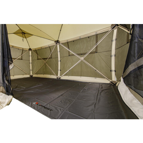 Lippert Παγκάκι Πικνίκ Popup Gazebo Αφαιρούμενο Δάπεδο - 16' x 8' 1