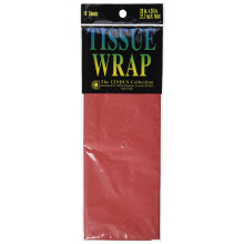 Cindus Tissue Wrap 20 bij 20-inch Vlamrood 10/Pkg