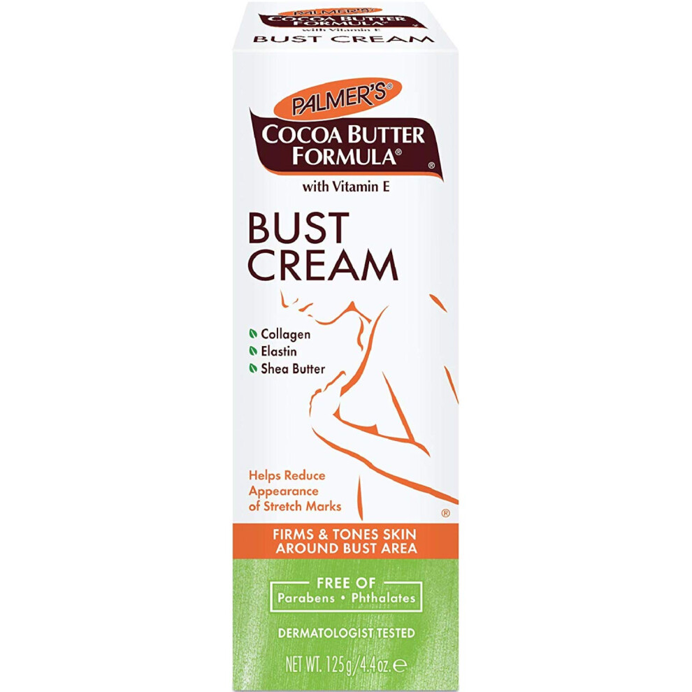 Palmer's Cocoa Butter Formula Bust Cream With Vitamin E  4.4 Ounces each (Pack of 2)