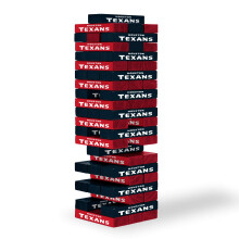 Wild Sports NFL Houston Texans tafelbladstapelaars 3"" x 1"" x .5"""" teamkleur
