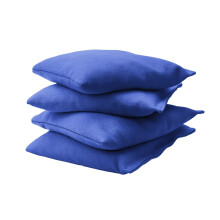 Set de Sacs de Haricots Officiel GoSports pour Cornhole (4 Sacs Tous Temps) - 15 Couleurs Disponibles, Bleu Royal