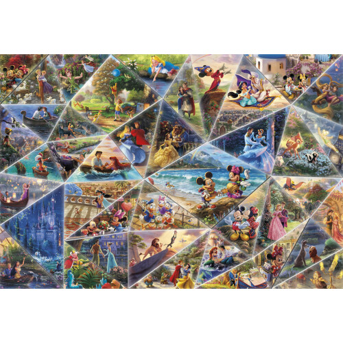 Ceaco - Thomas Kinkade - Collage Disney - Puzzle 2000 pi   ces