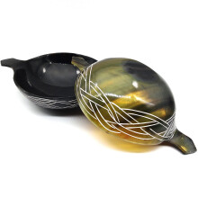 Horn-Trinkschale, schottischer Quaich, Freundschaftsbecher f r Ihre Liebenden, Hochzeitsbecher, Quaich, Whisky-Verkostung, Hornschale, Liebesbech