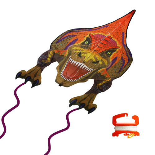 Windnsun Dino Soars T-Rex Nylon Kite 44 polegadas de altura 1