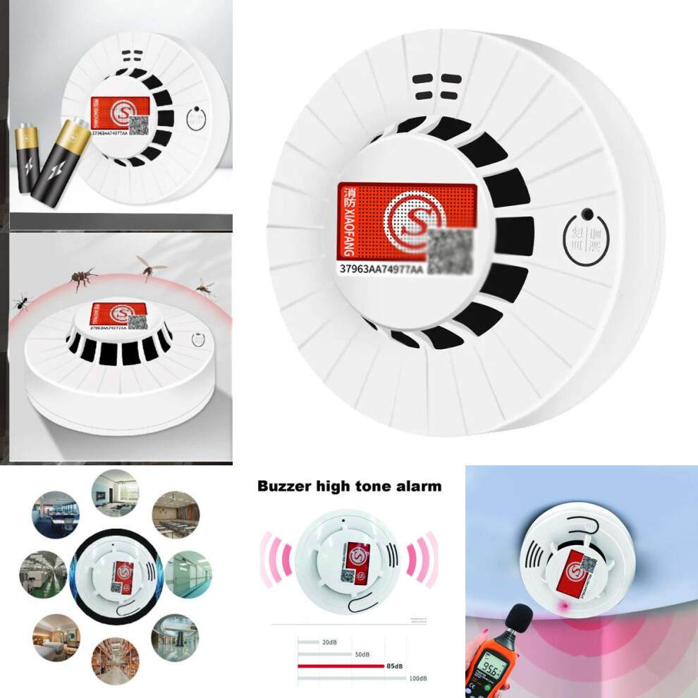 Fire Alarm Household Smoke Detector Gas Sensor Household Monitoring Safety