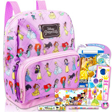 Plecak dla przedszkolakw Fast Forward New York Disney Princess dla malych dzieci ~ 5 szt. pakietu przyborw szkolnych z mini plecakiem Disney Prince