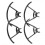 4pcs/set Drone Propellers Protectors Blades Guard Protective Cover Accessory for Dji Tello Zekai 14