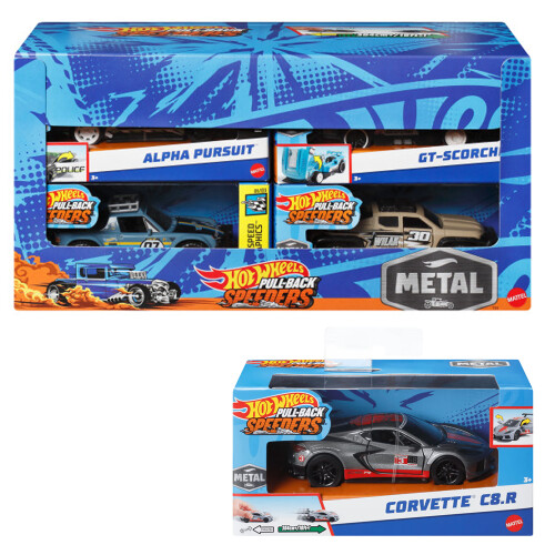 Hot Wheels Hot Wheels Pull-Back Speeders 1:43 Diecast Car - Assortment